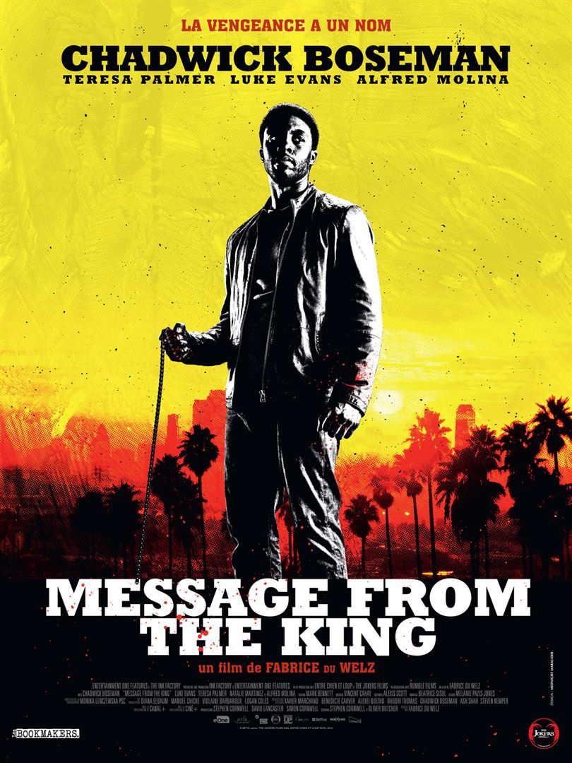 MESSAGE FROM THE KING à loer en dvd