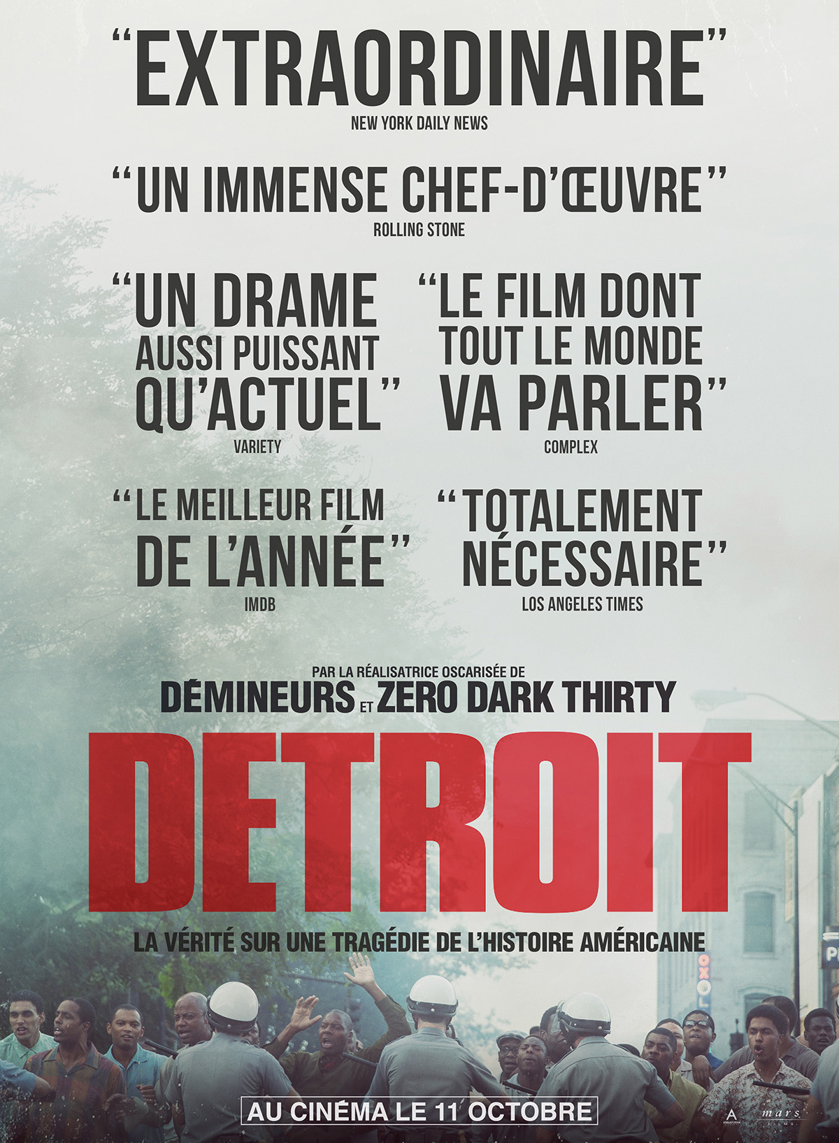 Detroit à la location en dvd
