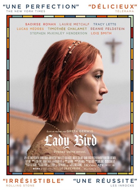 Lady Bird à la location en dvd