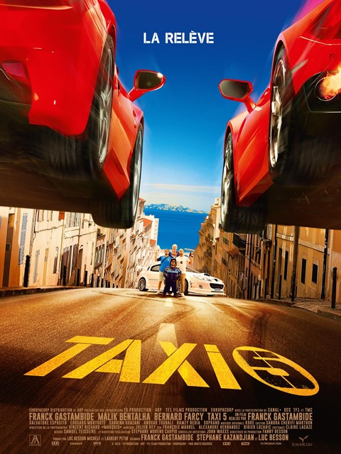 Taxi 5 à la location en dvd