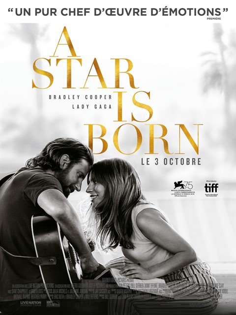 a star is born à la location en dvd