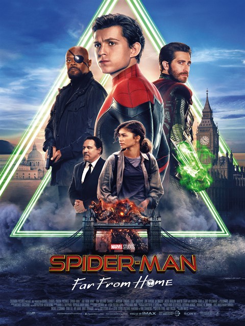 Spiderman far from home à la location en dvd