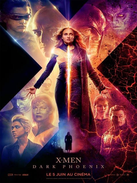 X men dark phoenix à la location en dvd
