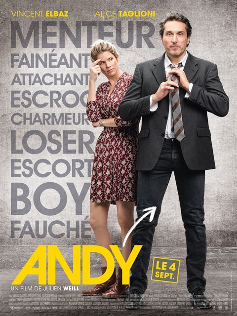 Andy à la location en dvd
